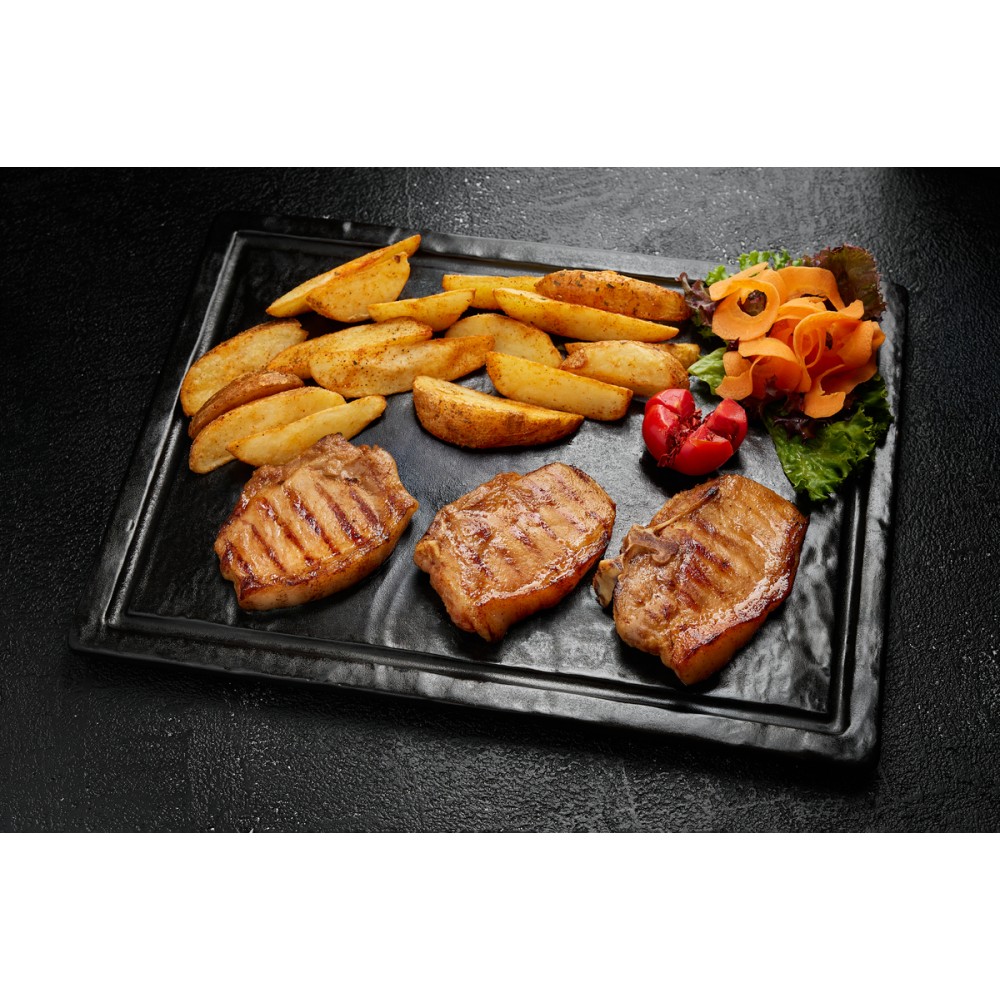 GRIL PORK CHOP WITH TERYAKI SAUCE