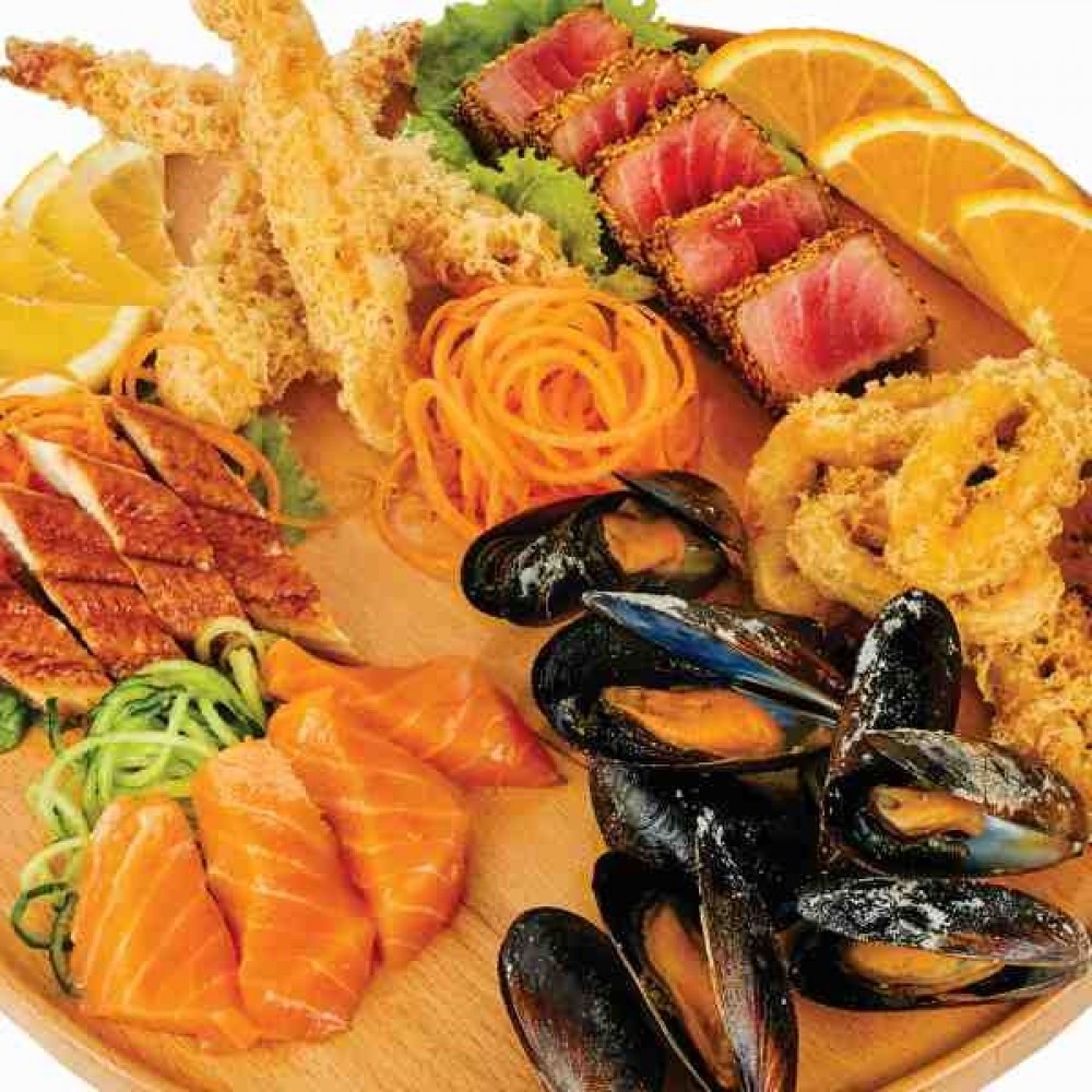 Seafood assorted