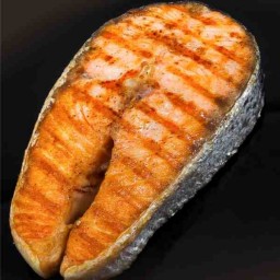 salmon steak 100 gr