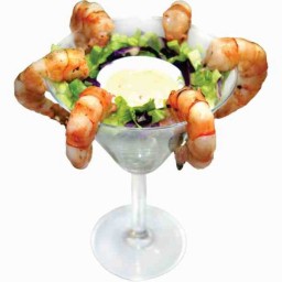 Griled shrimp coctail 