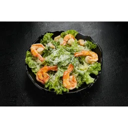 Salad ceasar shrimp