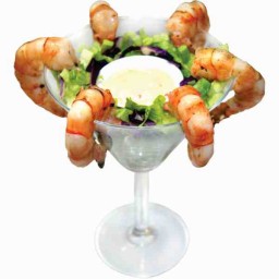 Griled shrimp coctail 